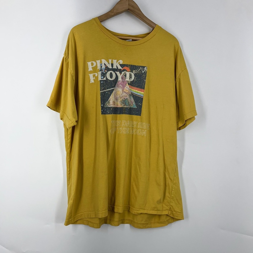 Pink Floyd Dark Side of the Moon Graphic Short Sleeve T-Shirt Mens Size‎ L/XL